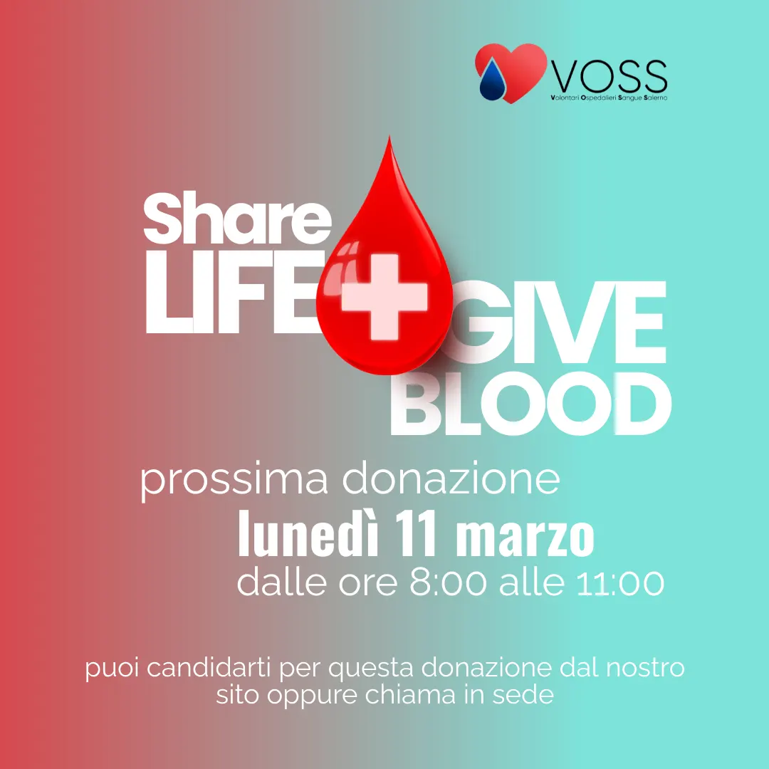 donazione sangue11 marzo